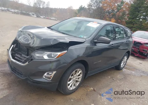 2018 Chevrolet Equinox Ls z USA, uszkodzony, nr VIN 2GNAXHEV6J6189742